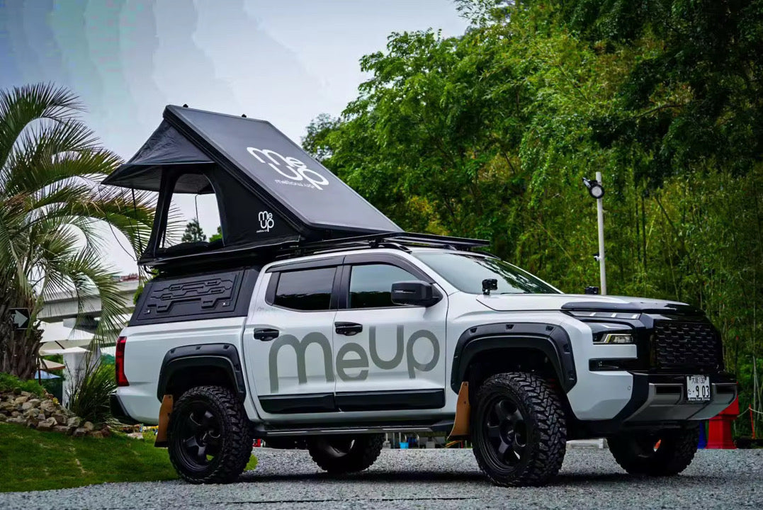 1,3 m aluminiumbiltakstält RTT002 (svart)